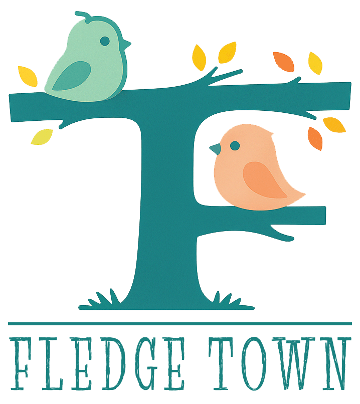 Creative Career Coaching and Fledge Town logos